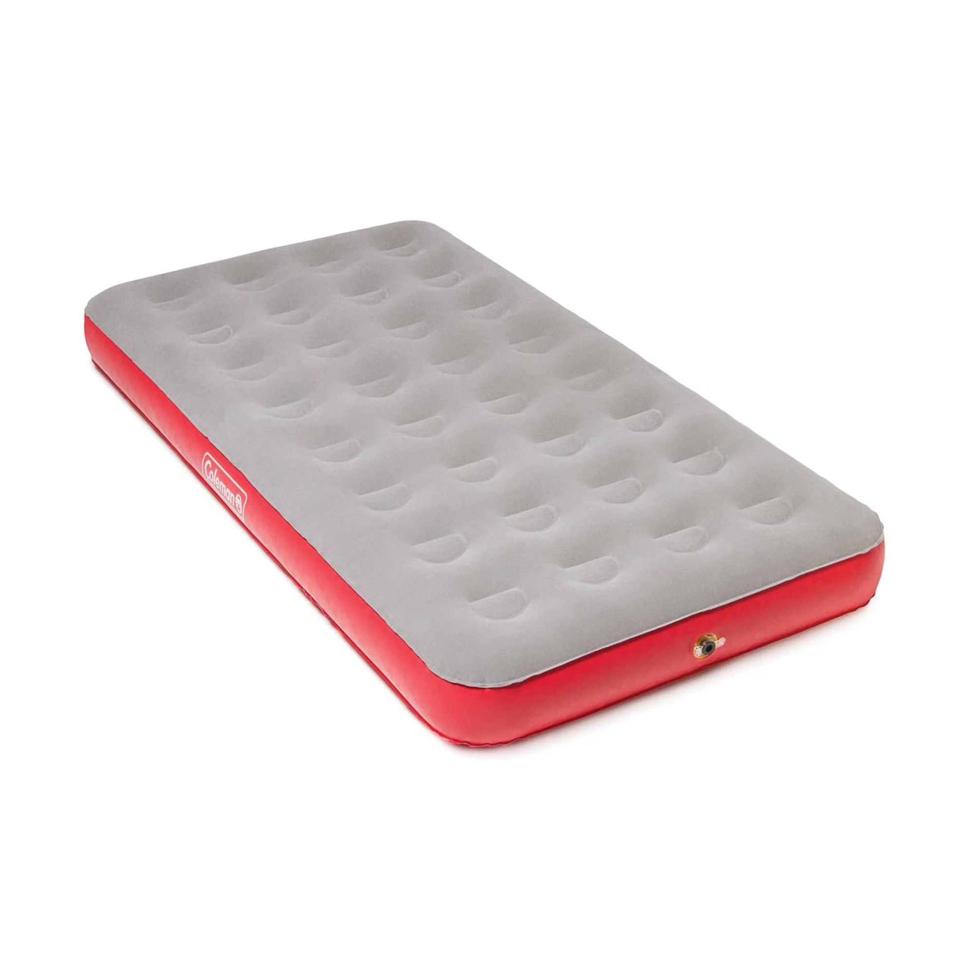 XL Single Quickbed Plus Air Mattress, Heavy Duty PVC , Soft Plush Rayon Flocked Top, Double Lock Valve,  187x 99 x24cm