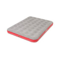 Double Quickbed Plus Air Mattress, Heavy Duty PVC , Soft Plush Rayon Flocked Top, Double Lock Valve, 188 x 137 x 20cm