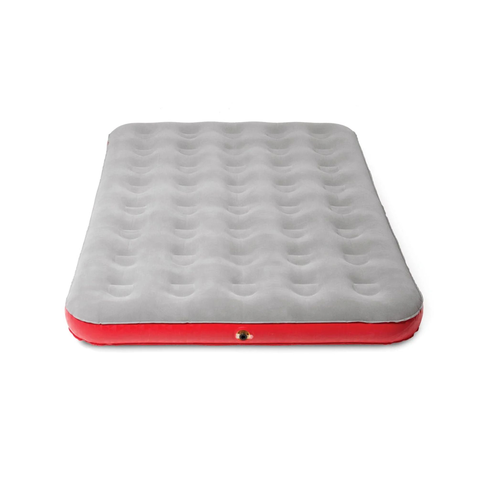 Double Quickbed Plus Air Mattress, Heavy Duty PVC , Soft Plush Rayon Flocked Top, Double Lock Valve, 188 x 137 x 20cm