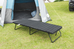 Coleman™ Big Sky Deluxe Stretcher Bed, Flat Fold, Steel Frame, Silicone Grips, Poly Cotton Foam Mattress, Comfortsmart Coil Suspension, 203 x 76 x 38cm, 135kg