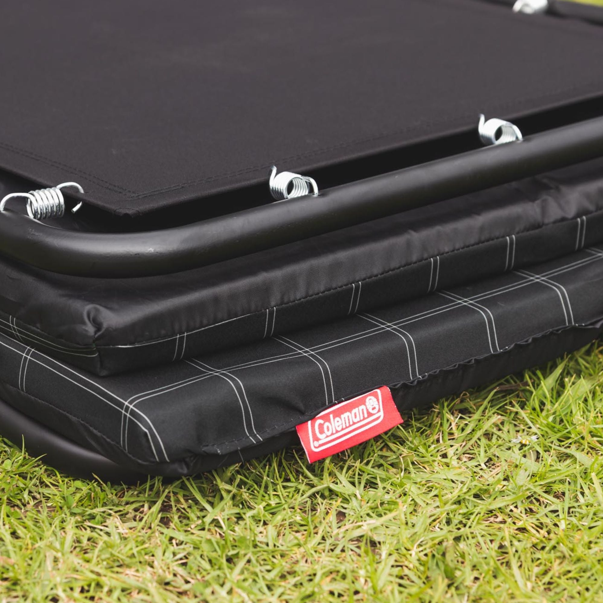 Coleman Big Sky Compact Foldable Stretcher Bed, Comfortsmart Coil Suspension 175x63x38cm