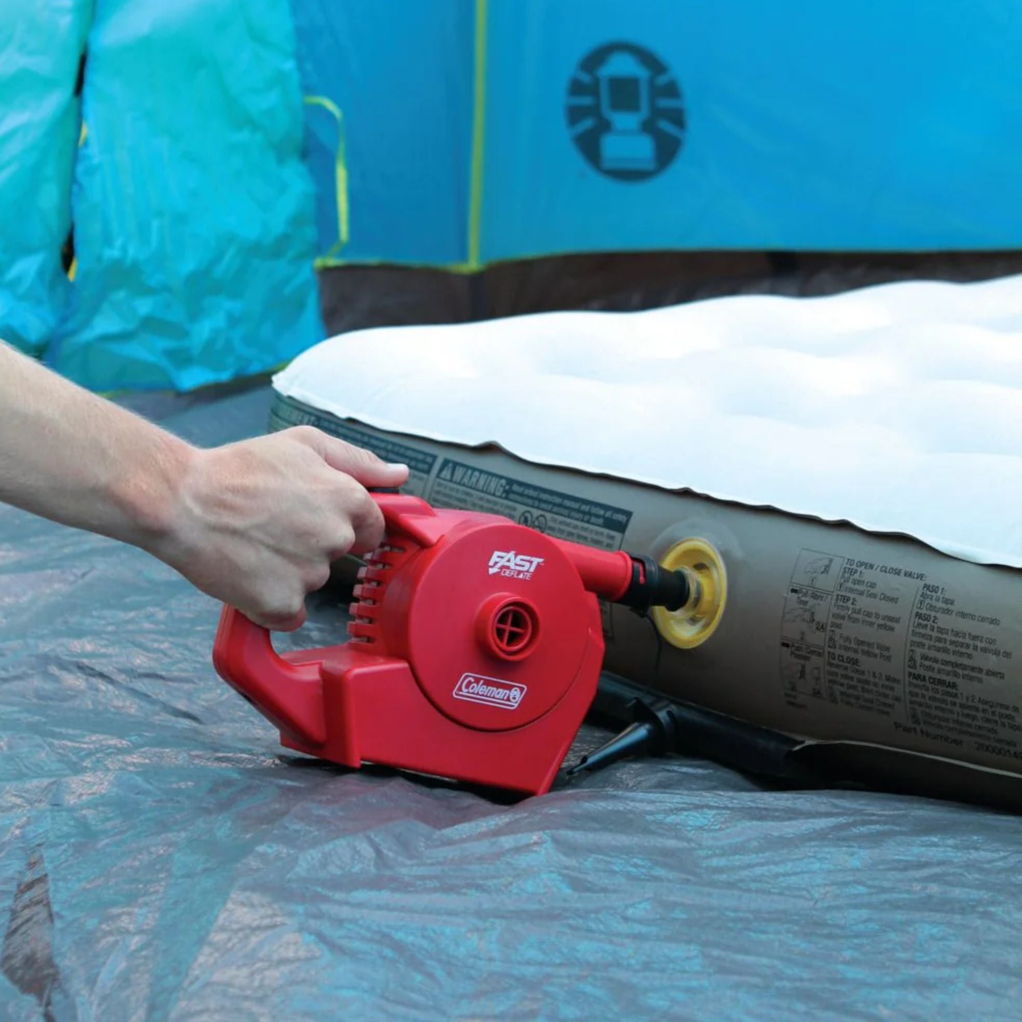 12V/240V Rechargeable Inflatable Quickpump