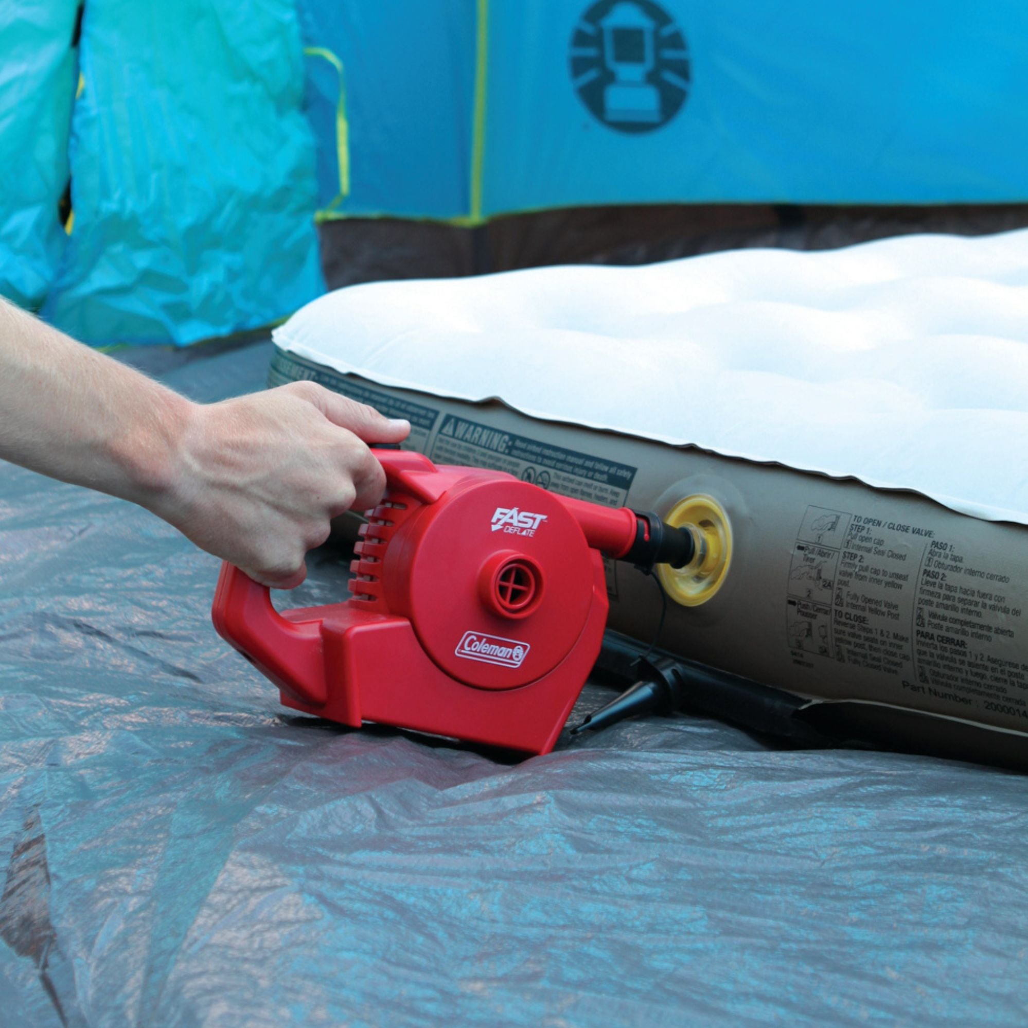 Coleman 12V/240V Rechargeable Quickpump