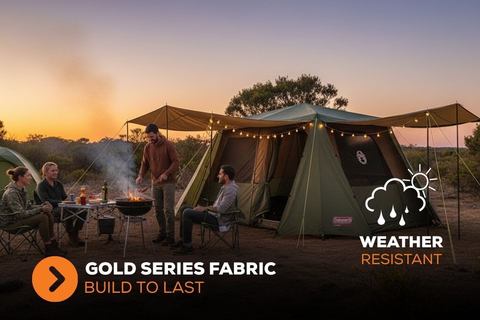Coleman 10P Gold Series Evo Instant Up Tent, Weathertec – Wildtrak ...