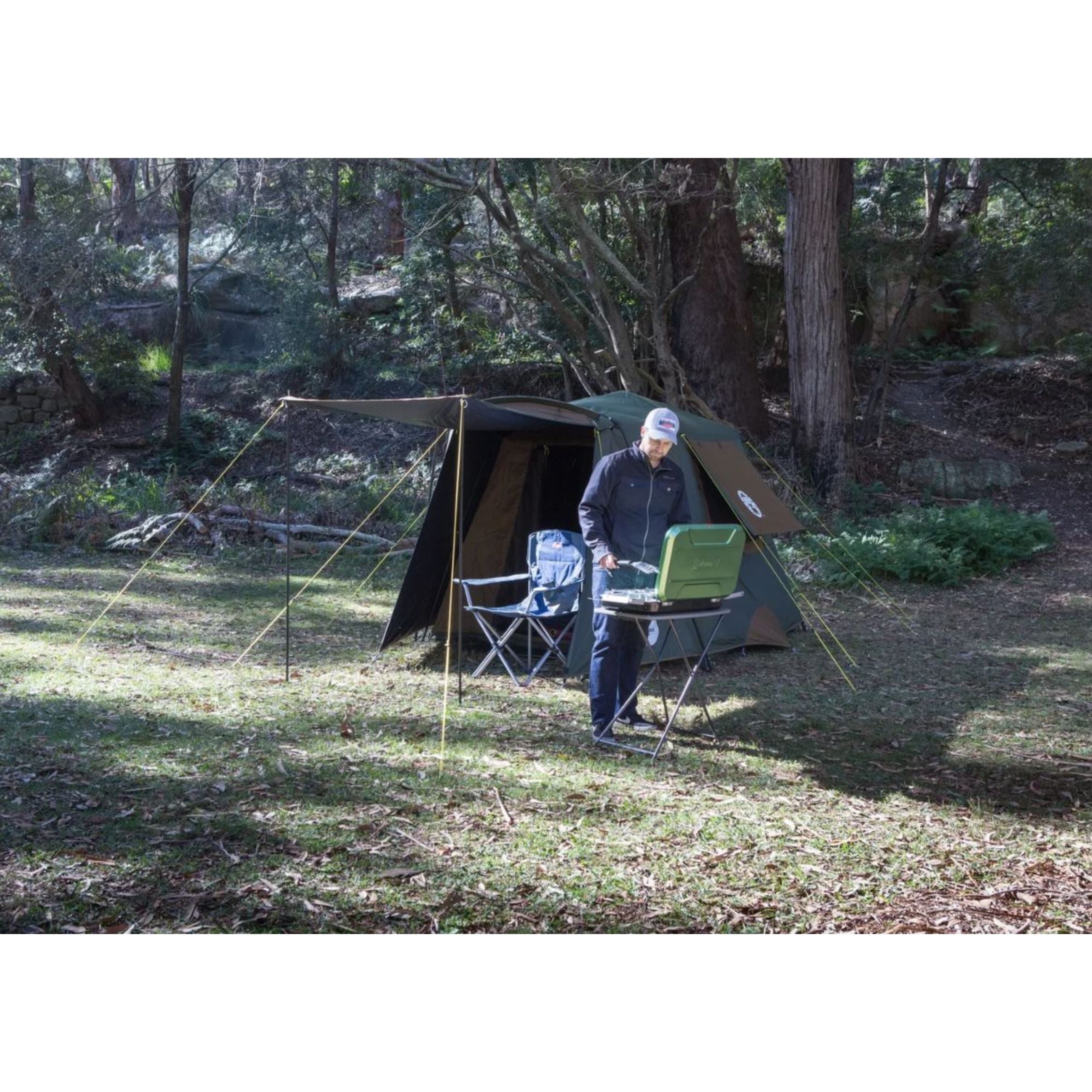 Coleman 4P Northstar Series Instant Up Tent, Darkroom, Weathertec