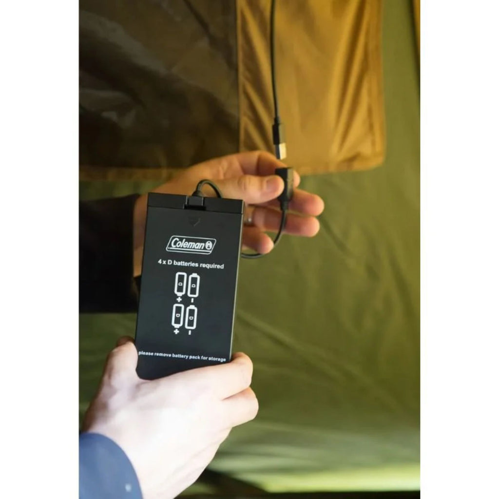 Coleman 4P Northstar Series Instant Up Tent, Darkroom, Weathertec