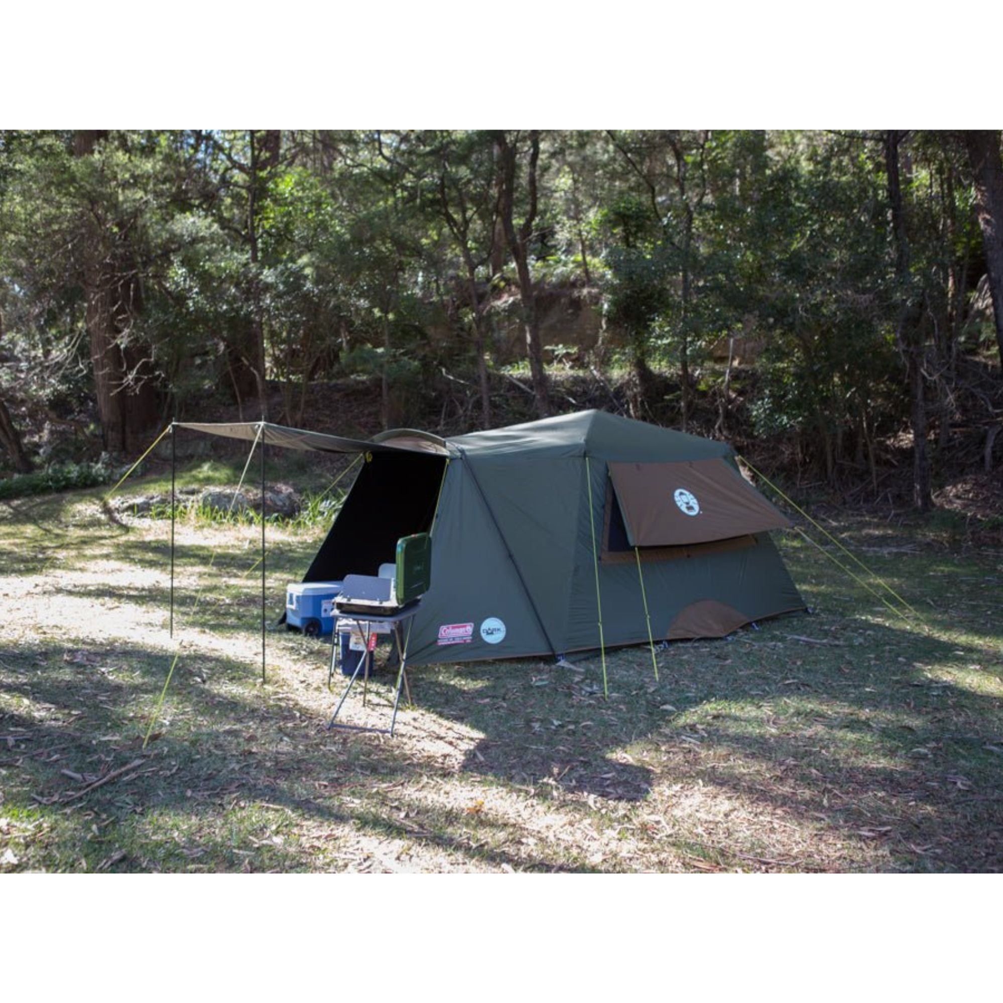 coleman dark room tent 6p Coleman 6P Northstar Series Instant Up Tent, Darkroom, Weathertec – Wildtrak Offroad Offgrid