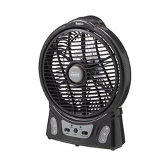 8 Inch/20cm 240V/12V Rechargeable Lithium Ion Fan with LED Lights