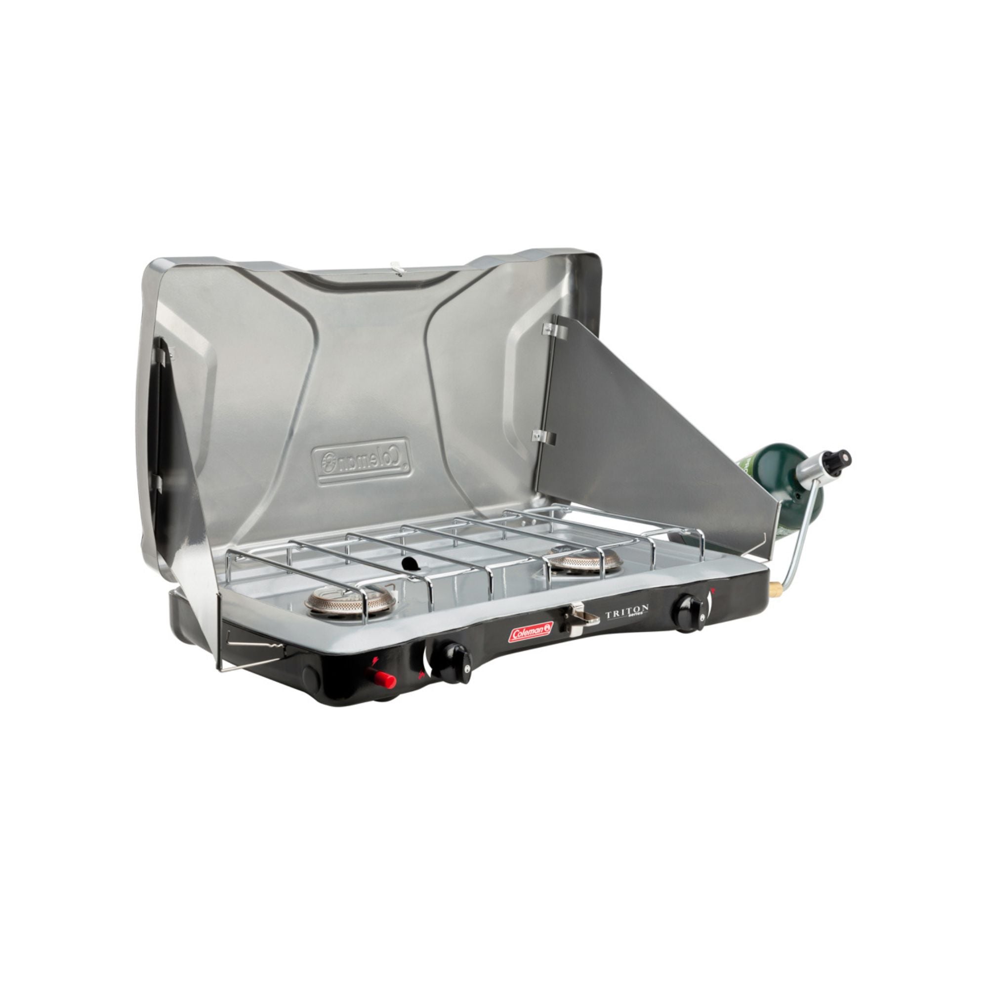 Coleman Triton Instastart 2-Burner Stove, Perfect Heat Tecnology