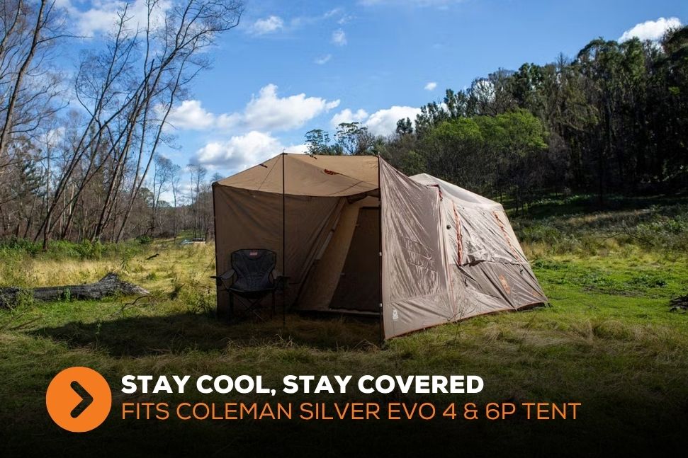 Coleman Silver Series Evo Shade to Fit Sliver Series 4P Tent – Wildtrak ...