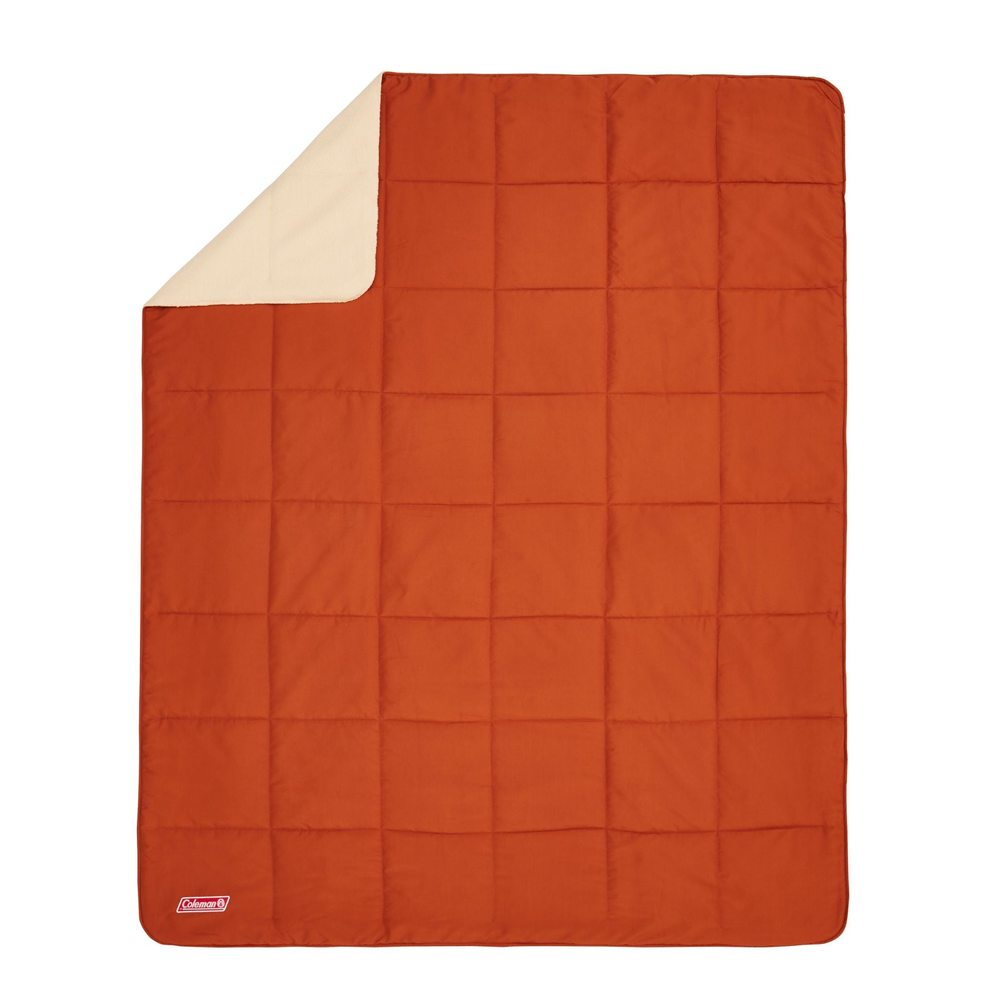 Coleman 0°C Sleeping Bag Single Plush Fleece Blanket, Coletherm, Quilt Construction, 152 x 66 cm