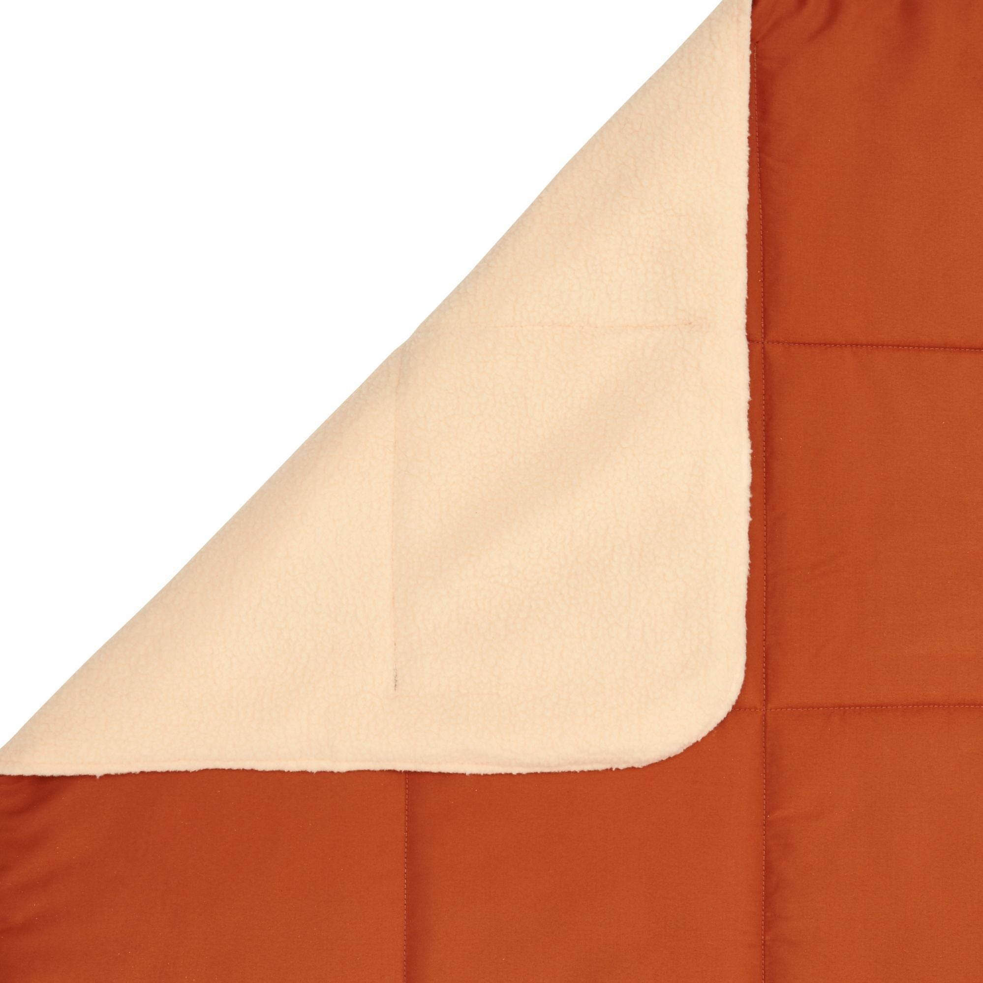 Coleman 0°C Sleeping Bag Single Plush Fleece Blanket, Coletherm, Quilt Construction, 152 x 66 cm