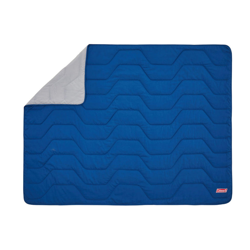 Coleman 5°C Sleeping Bag Single Plush Blanket, Coletherm™, Quilt Construction, 156 x 66 cm