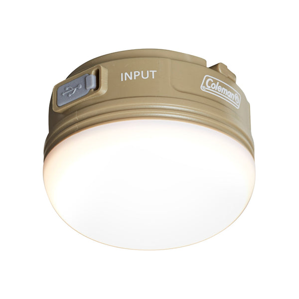 Coleman 250 Lumens Swagger Lantern, Rechargeable Lithium Ion, Water Re
