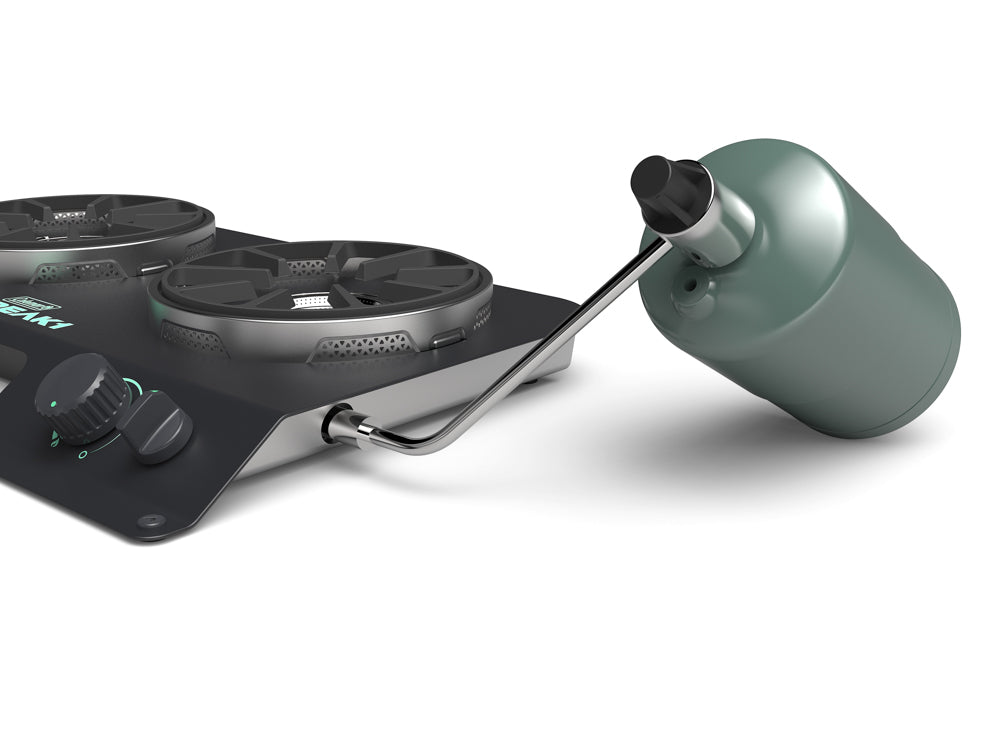 Coleman PEAK1™ 2-Burner Camping Stove, Portable, Even Cooking, Wind Protection, 20000 BTUs, Durable