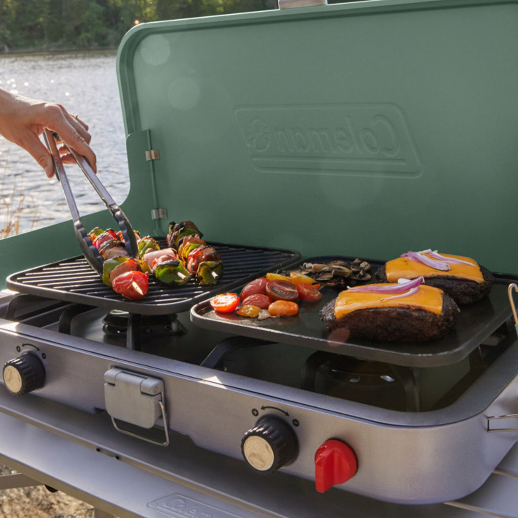 Coleman 2pc Cascade Stove Grill & Griddle Accessory