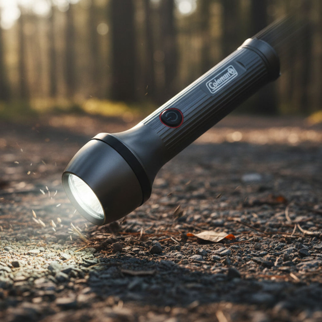 Coleman 1500 Lumens Classic LED Flashlight, Rechargeable, Water Resist – Wildtrak Offroad Offgrid