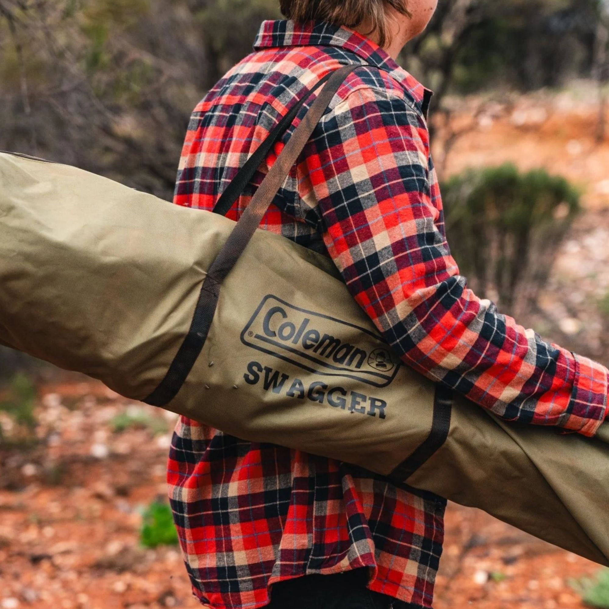 Coleman 250 Plus Quad Fold Chair Swagger Extra Wide