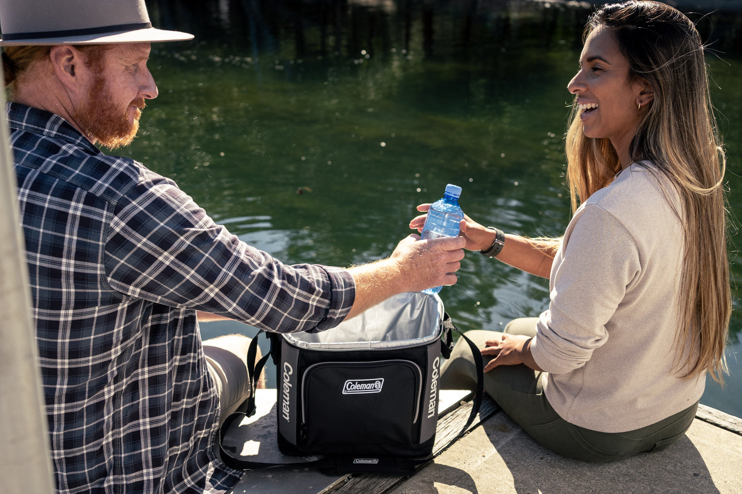Coleman™ 16 Can Templock Insulation Zipped Pocket Soft Cooler Bag with Carry Strap