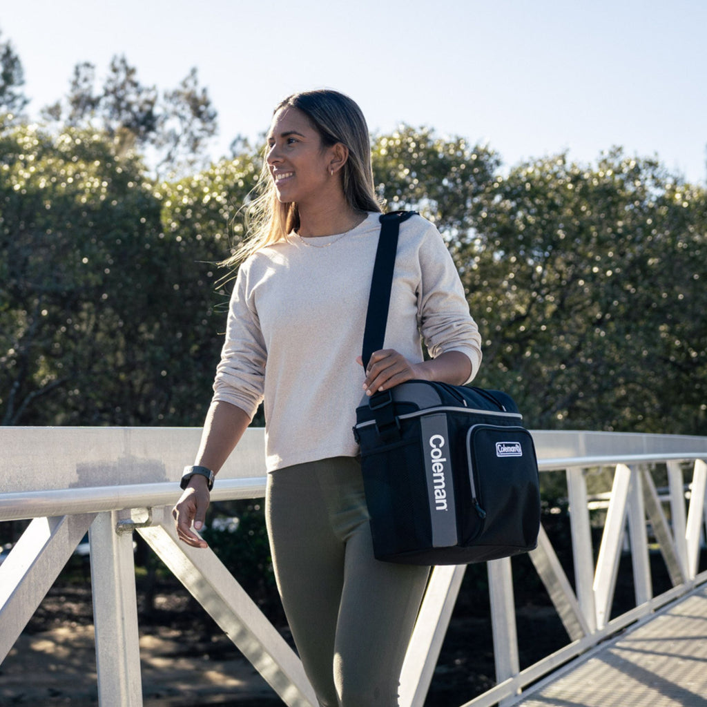 Coleman 16 Can Soft Cooler Bag with Carry Strap, Templock Insulation