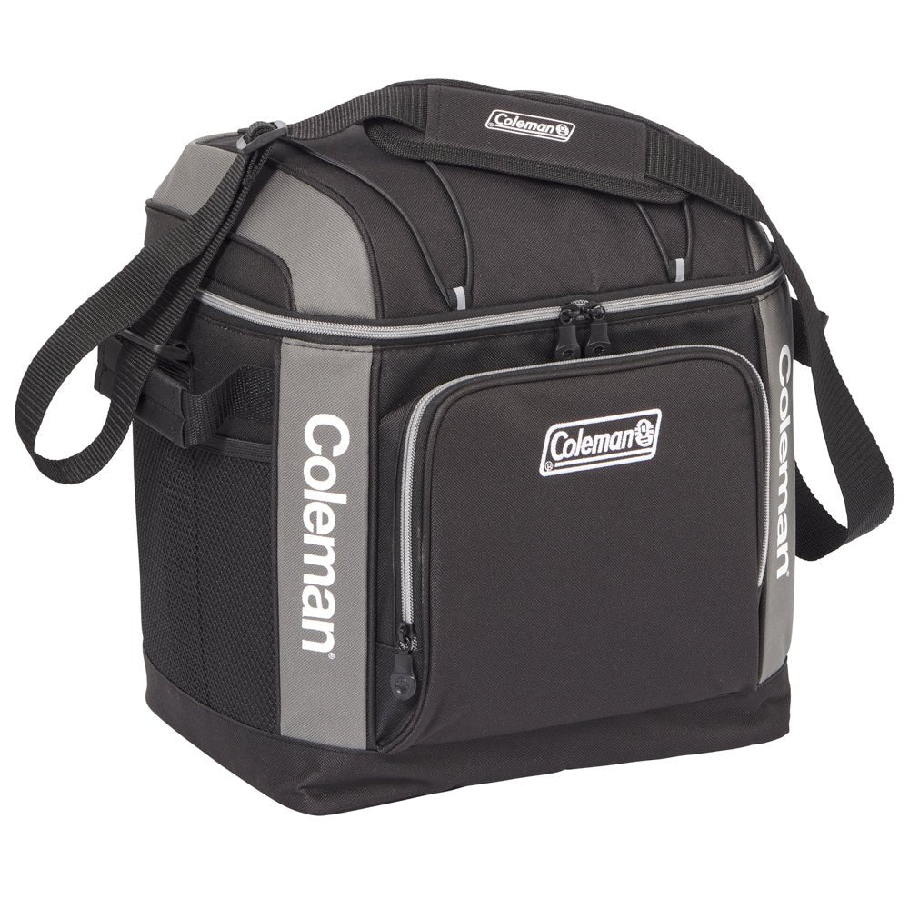 30 Can Templock Insulation Zipped Pocket Soft Cooler Bag with Carry Strap