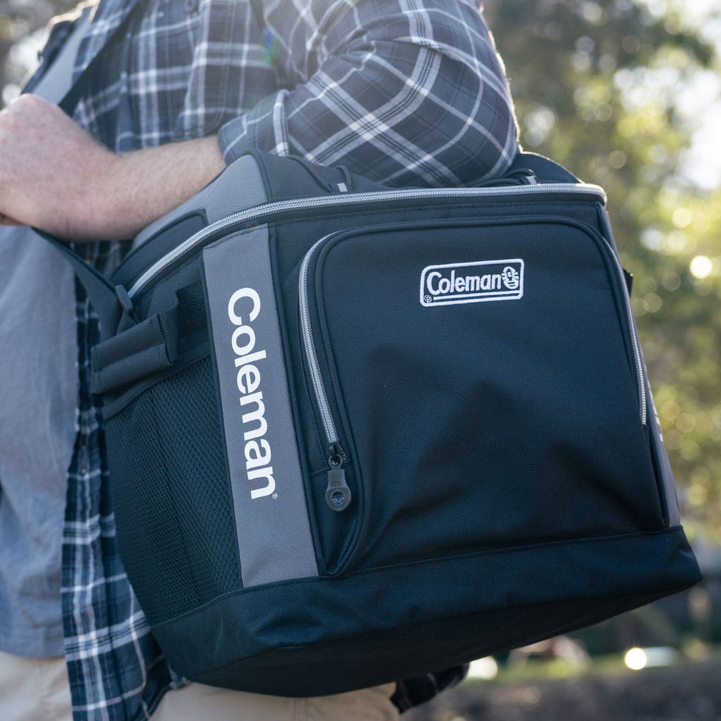 Coleman 30 Can Soft Cooler Bag with Carry Strap, Templock Insulation