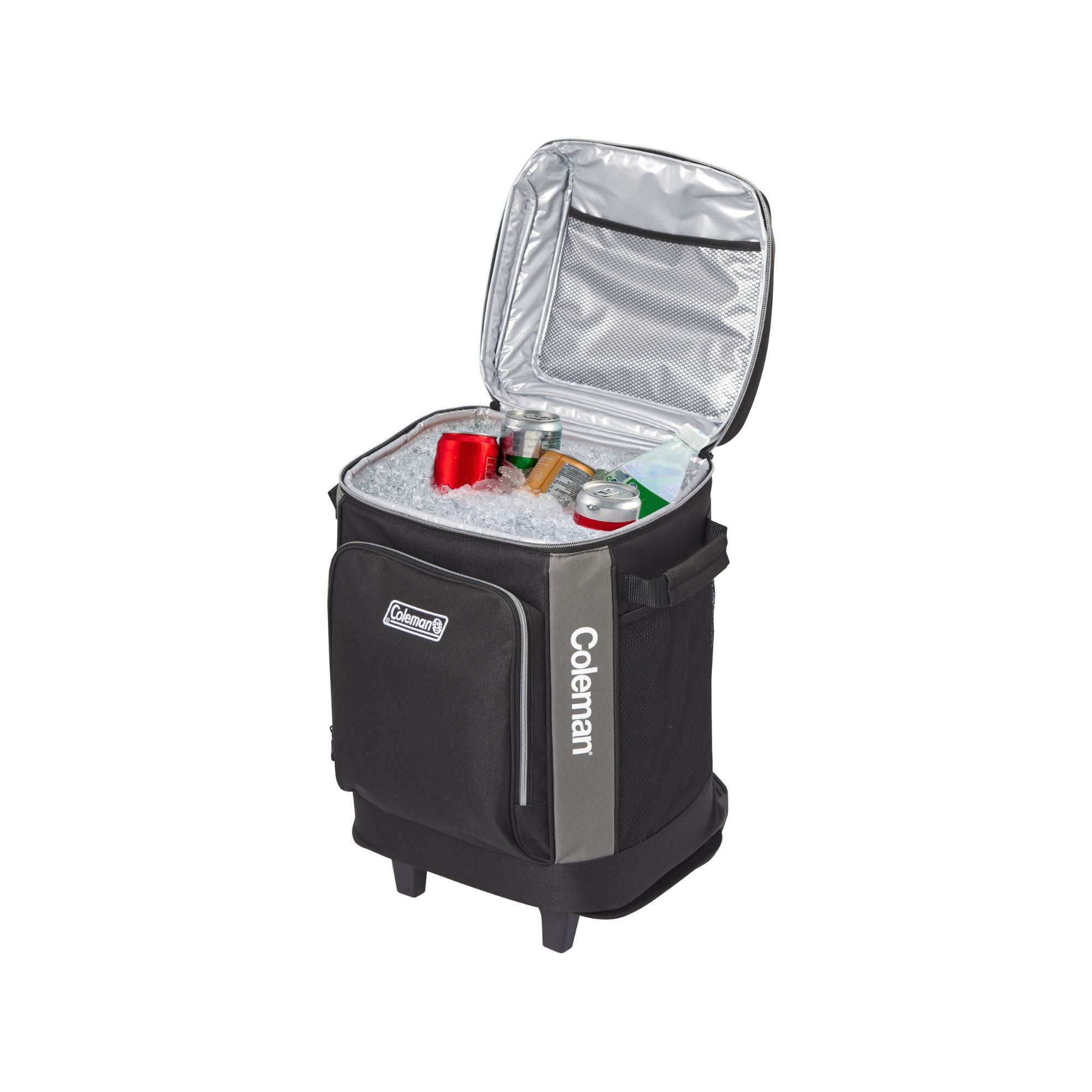Coleman 42 Can Wheeled Soft Cooler Bag with Towing Handle, Templock Insulation