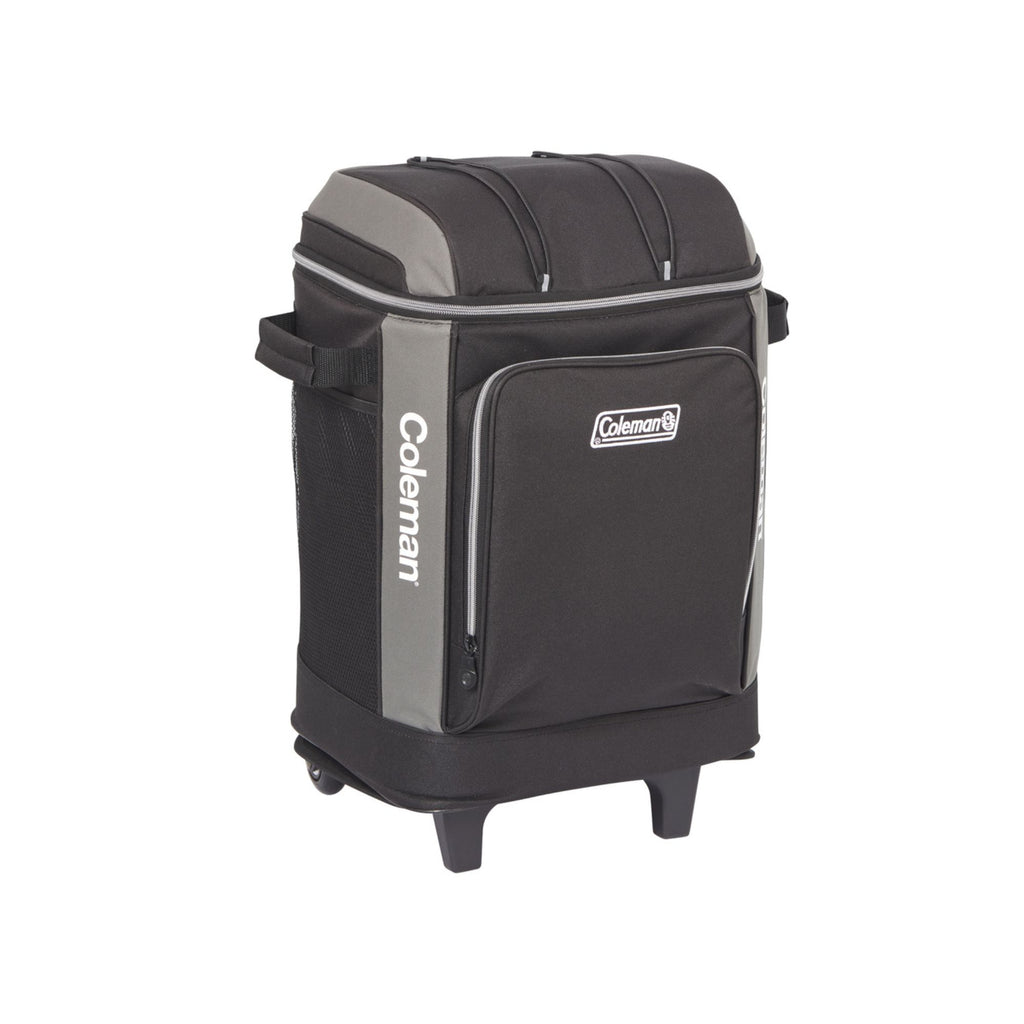 Coleman 42 Can Wheeled Soft Cooler Bag with Towing Handle, Templock Insulation