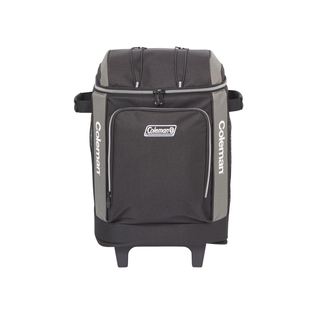 Coleman 42 Can Wheeled Soft Cooler Bag with Towing Handle, Templock Insulation