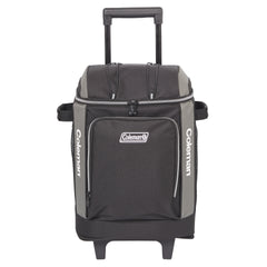 Coleman™ 42 Can Templock Insulation Zipped Pocket Wheeled Soft Cooler Bag with Retractable Towing Handle