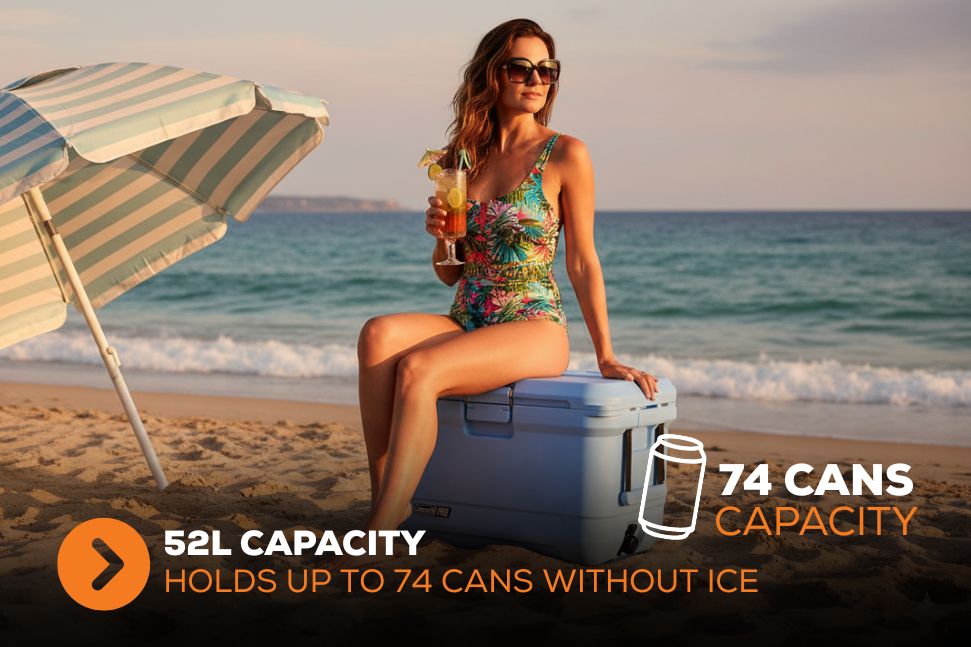 Coleman Cooler Pro 42L Hard - Blue Sky