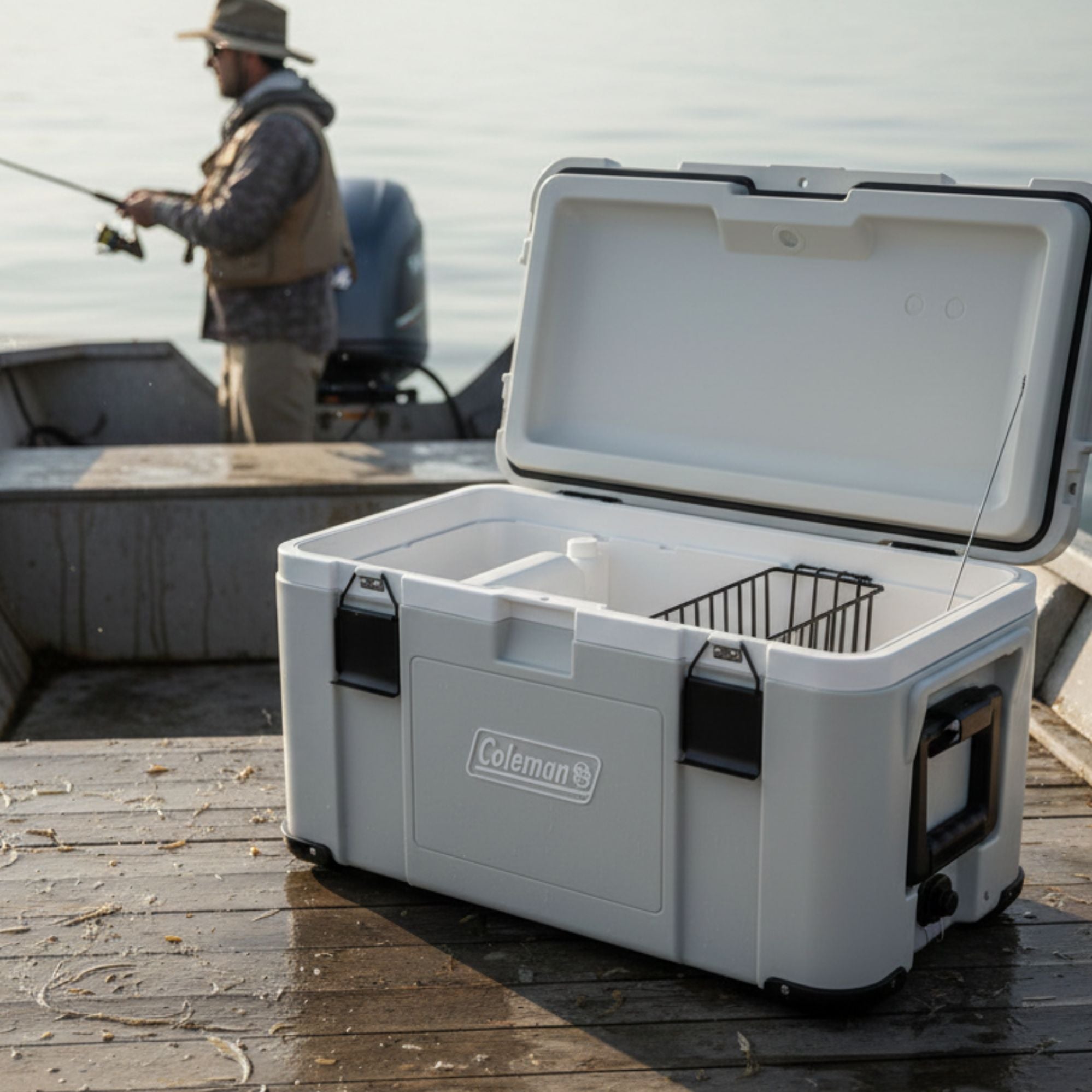 Coleman Glacier Hard Cooler 50L