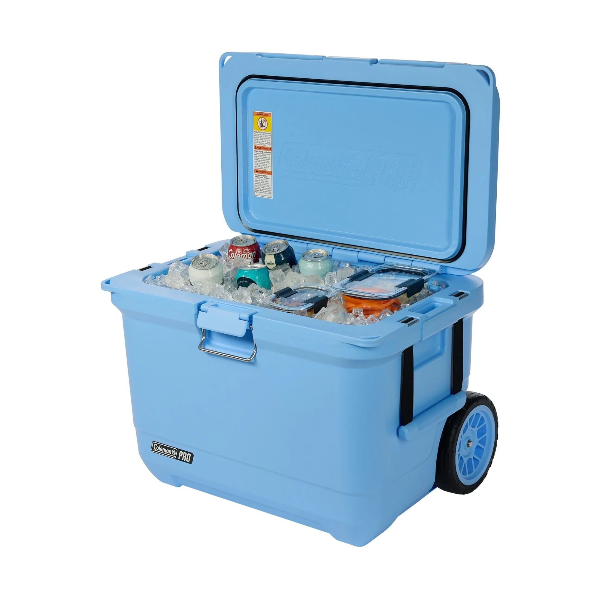 Coleman Cooler Pro 52L Wheeled - Blue Sky