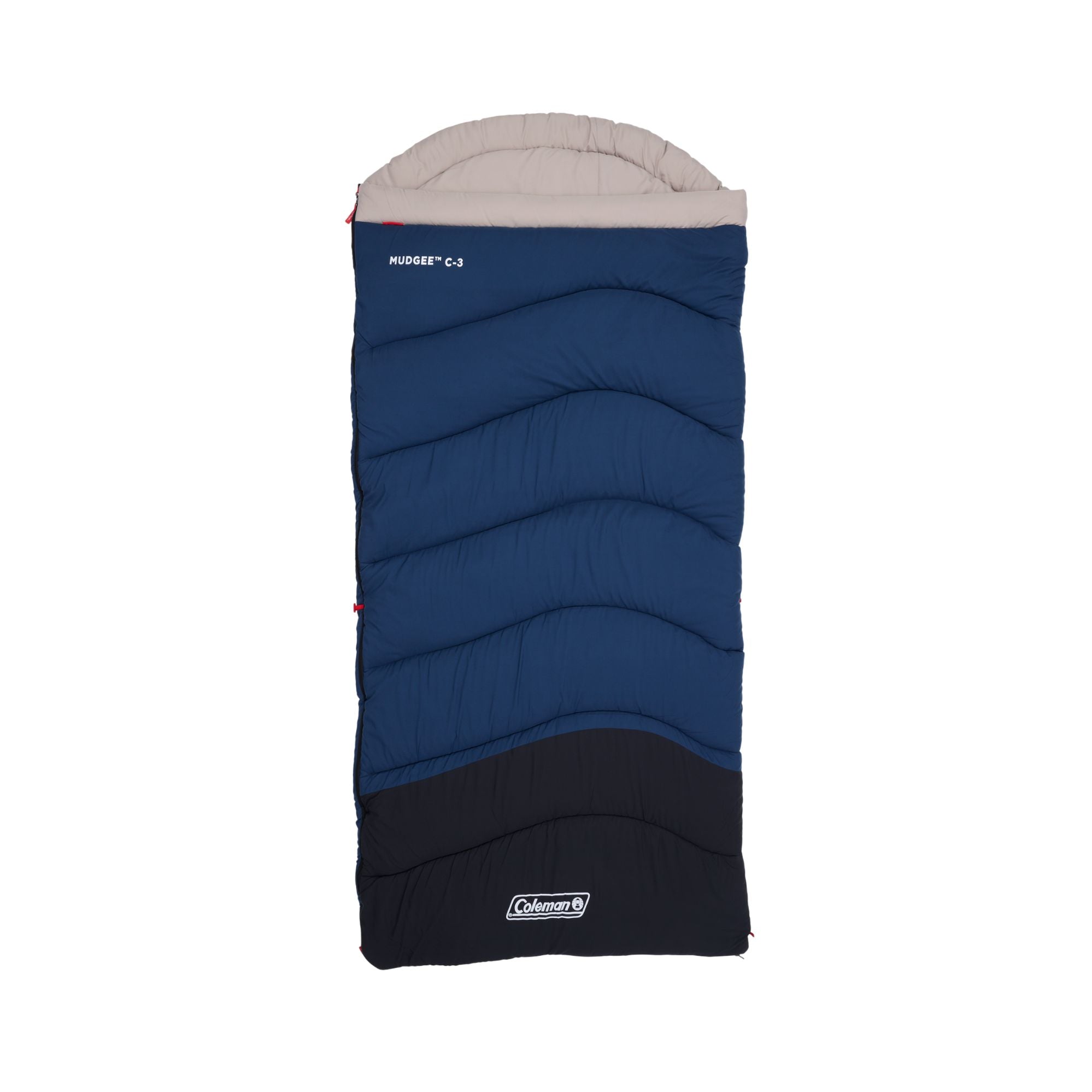 Coleman Mudgee C-3 Tall Warm Hooded Sleeping Bag, -3°C Rated