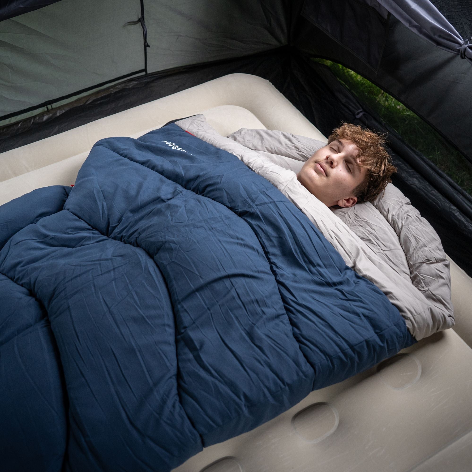 Coleman Mudgee C-3 Tall Warm Hooded Sleeping Bag, -3°C Rated
