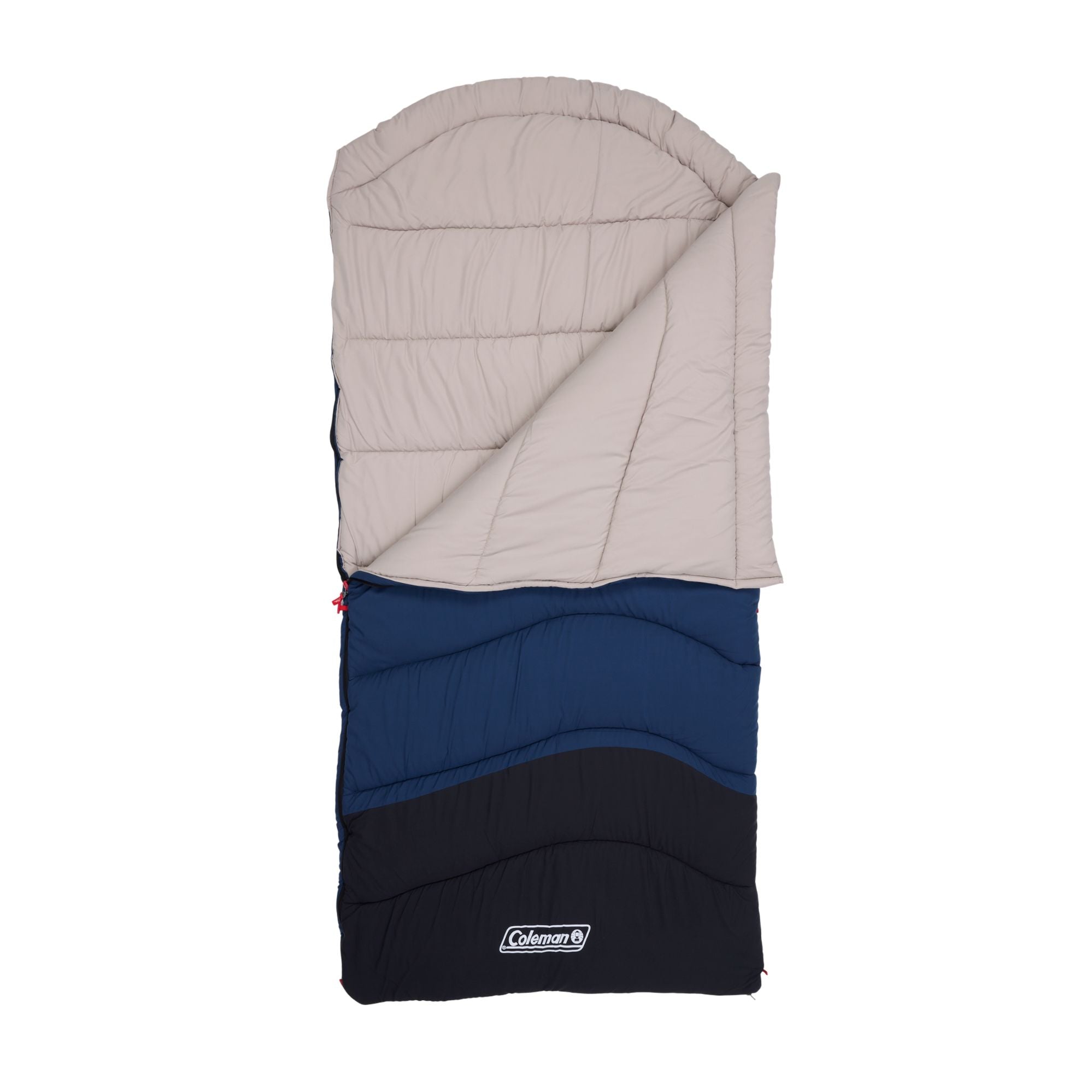 Coleman Mudgee C-3 Tall Warm Hooded Sleeping Bag, -3°C Rated