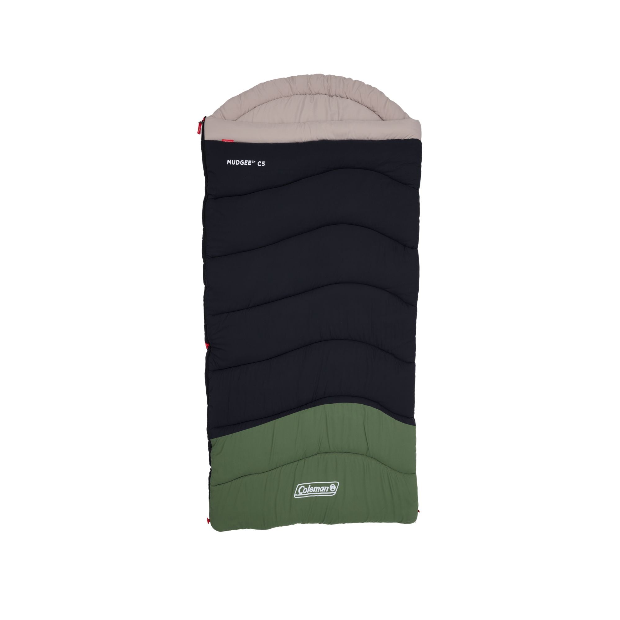 Coleman Mudgee Tall Lightweight Hooded Sleeping Bag, +5°C Rated
