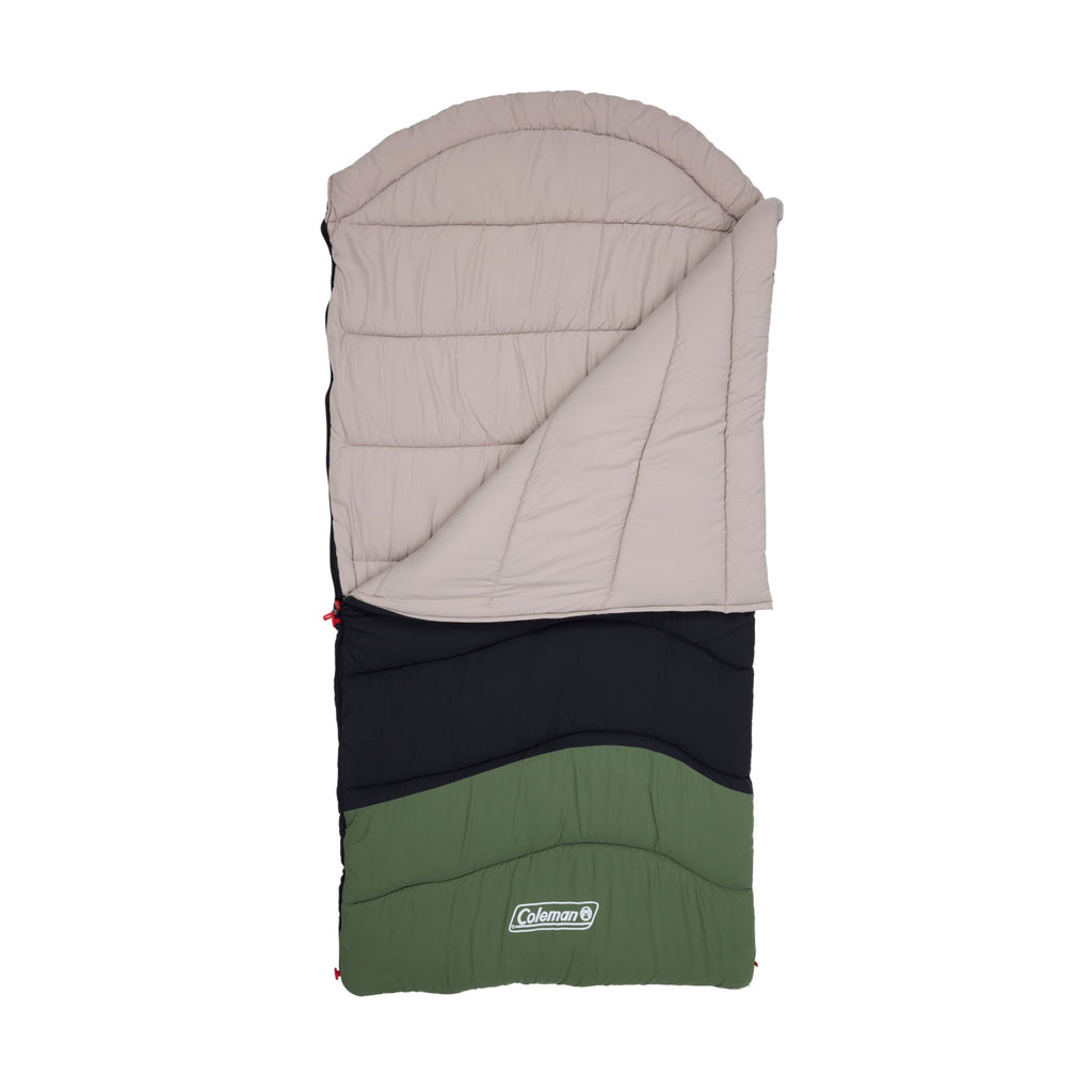 Coleman Mudgee Tall Lightweight Hooded Sleeping Bag, +5°C Rated