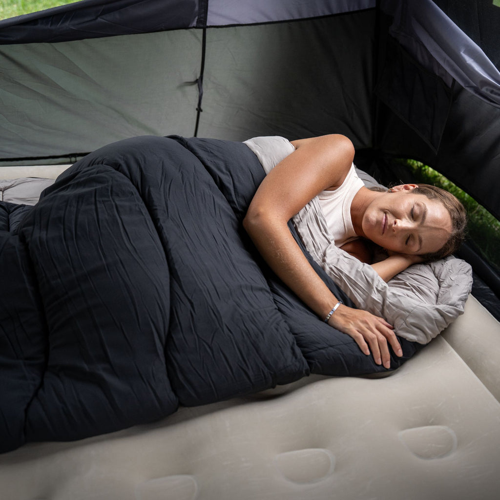Coleman Mudgee C-0 Tall Warm Hooded Sleeping Bag, 0°C Rated