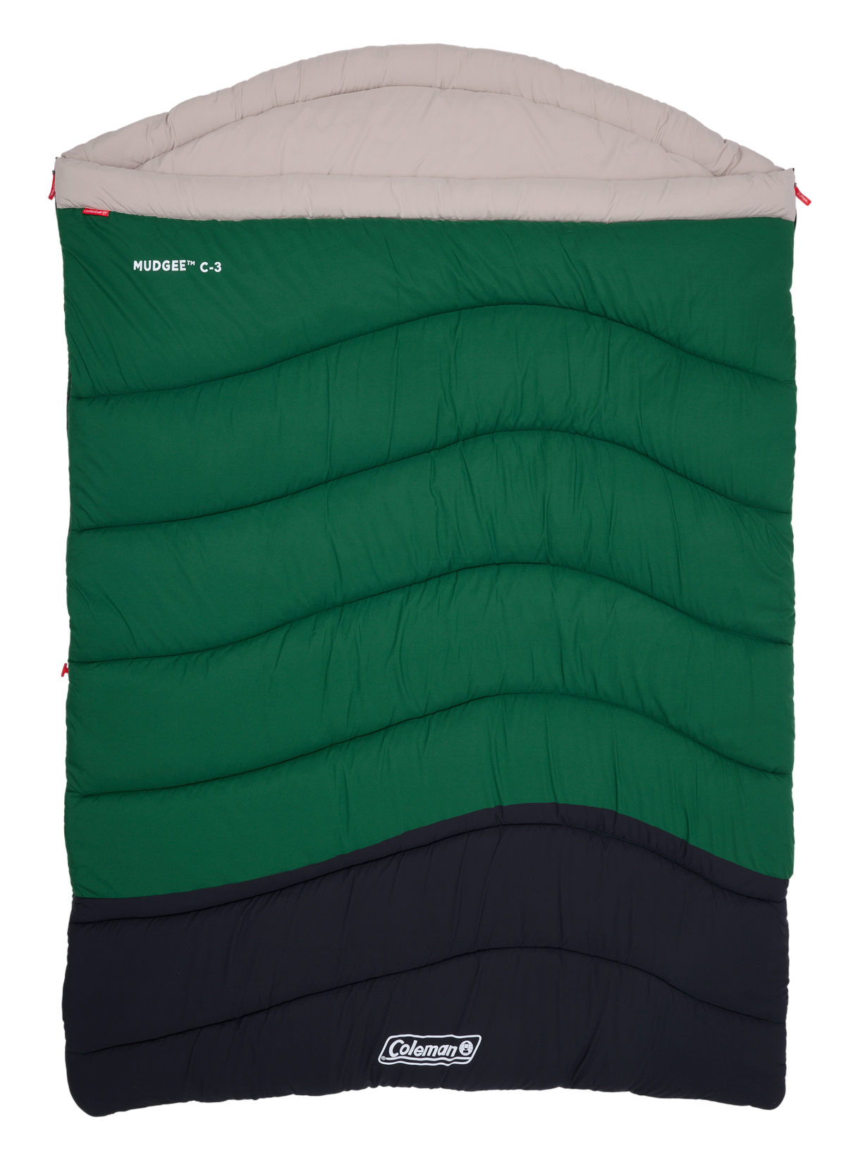 Mudgee C-3 Double Sleeping Bag | -3°C Rated | Warm Hooded Sleeping Bag for Two – Perfect for Camping & Outdoor Adventures