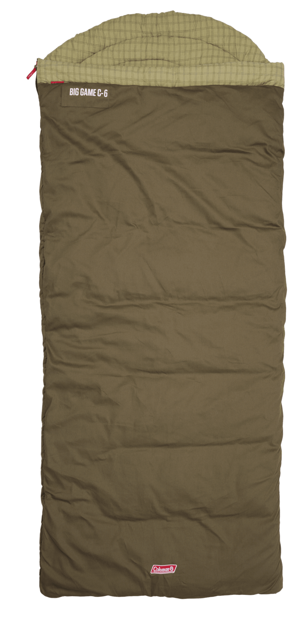 Big Game C−6 Hooded Sleeping Bag | −6°C Rated | Extra-Large Cold Weather Sleeping Bag for Camping & Outdoor Adventures