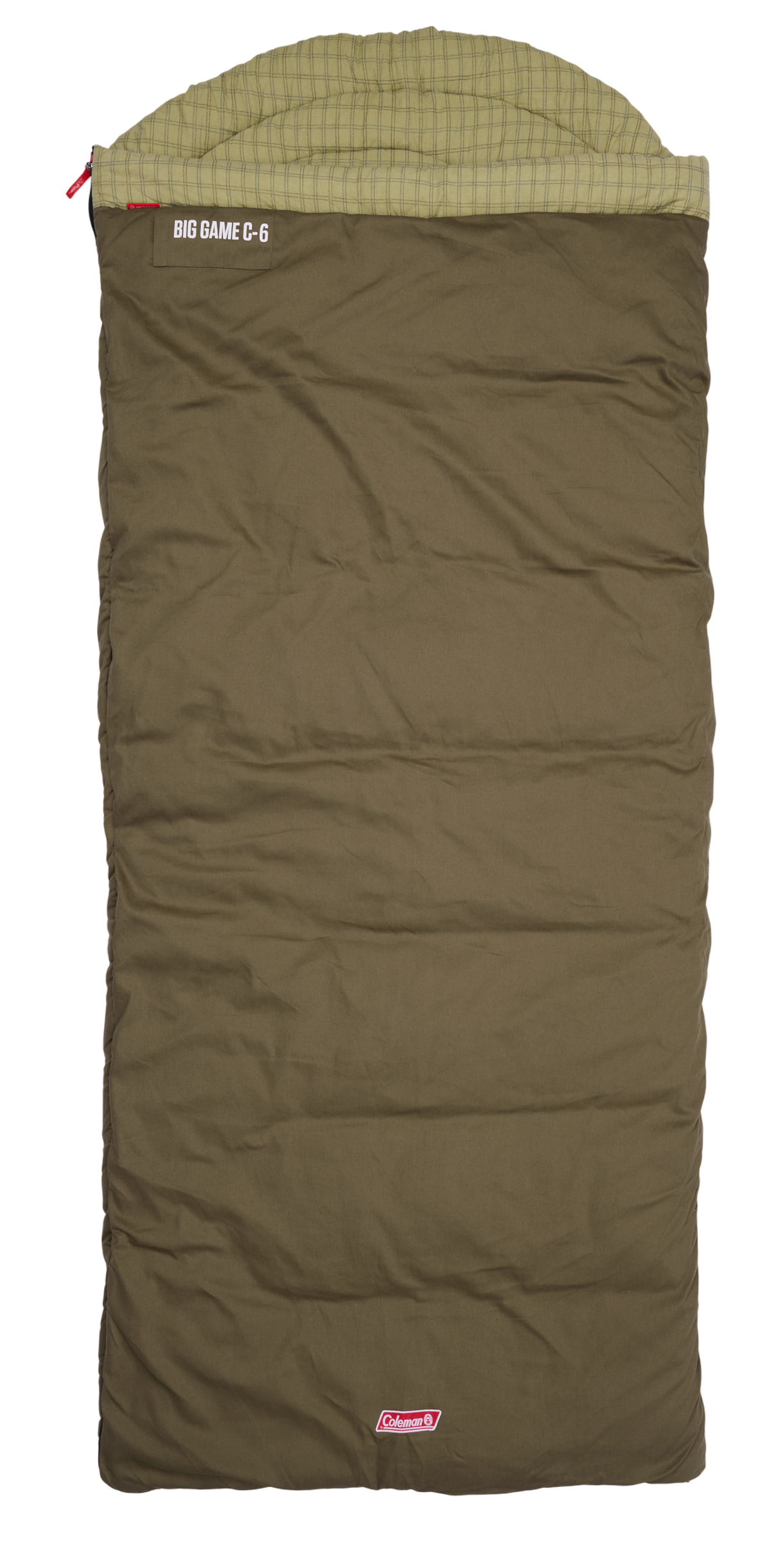 Big Game C−6 Hooded Sleeping Bag | −6°C Rated | Extra-Large Cold Weather Sleeping Bag for Camping & Outdoor Adventures