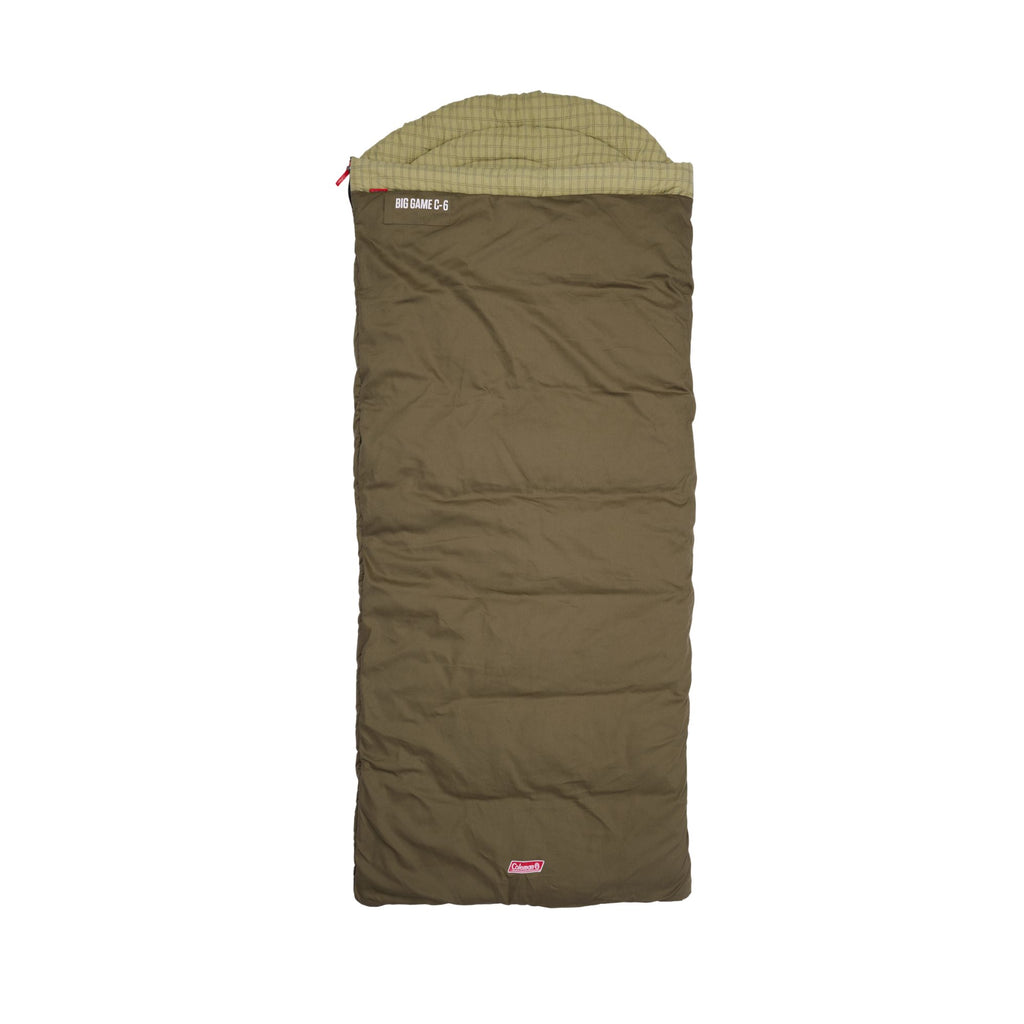 Coleman Big Game C-6 Extra-Large Hooded Sleeping Bag, -6°C Rated