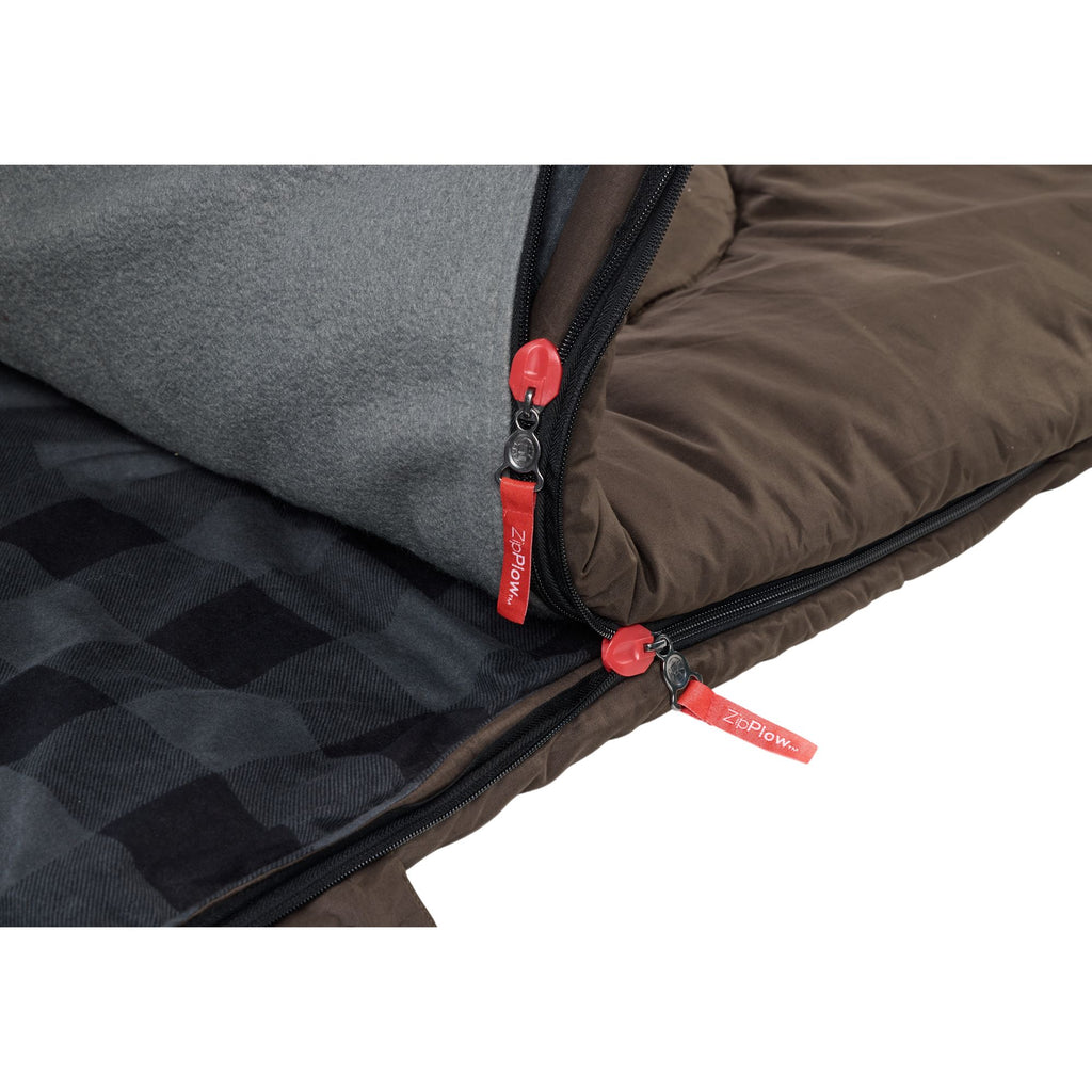 Coleman Pilbara C-7 Double Wide Hooded Sleeping Bag, -7°C Rated