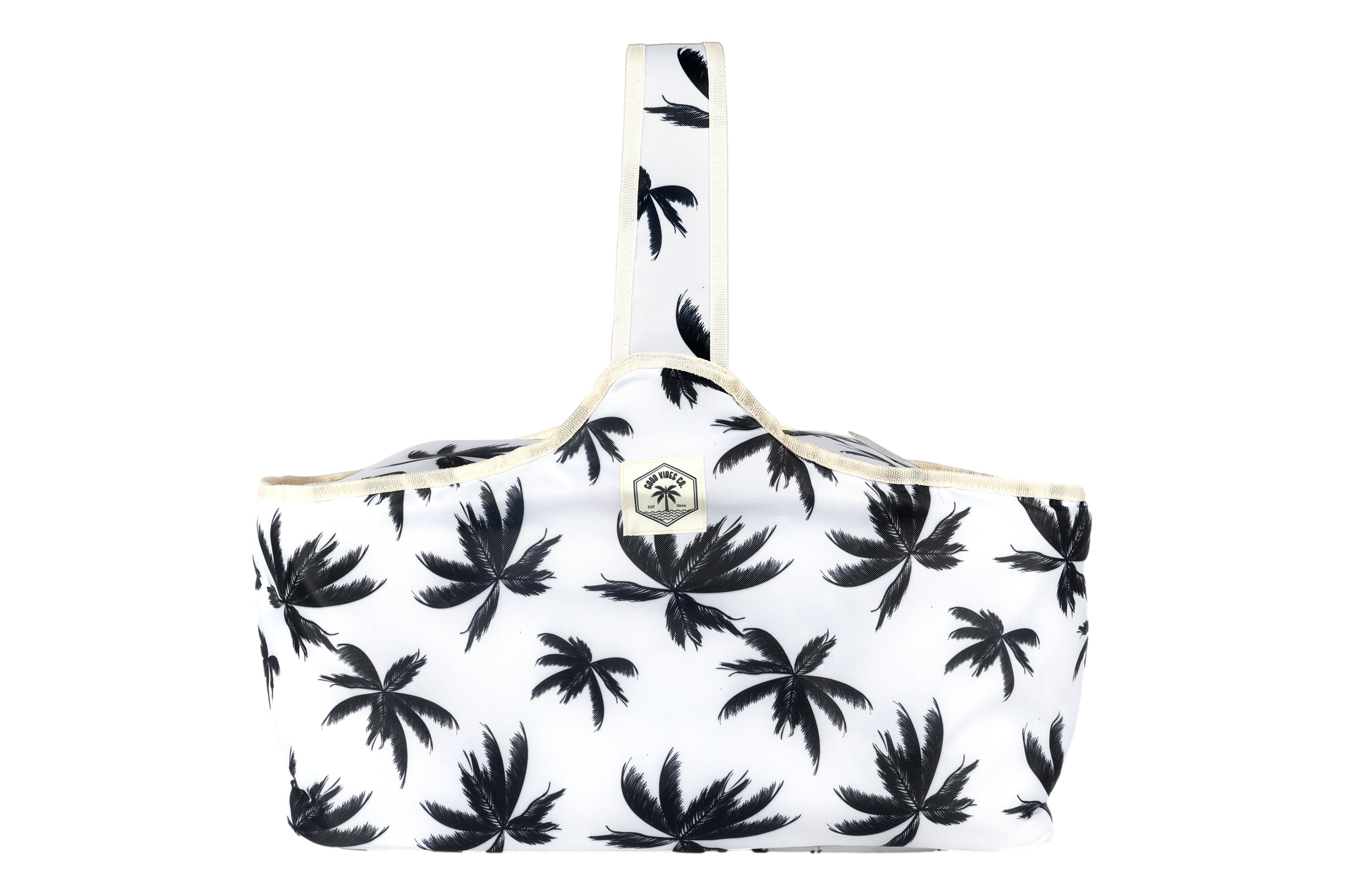 Good Vibes™ Insulated Daytripper Cooler Bag, Full Zip-Around, Sewn in Handles, Folds Flat - Havana