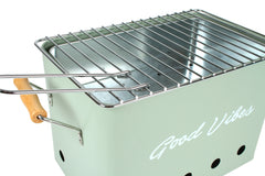 Hamptons Sage Charcoal Portable Beach BBQ
