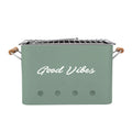 Hamptons Sage Charcoal Portable Beach BBQ