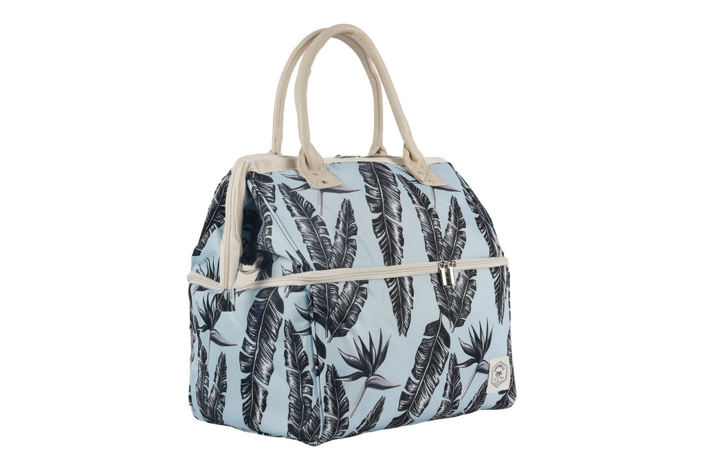 Sorrento Premium Insulated Picnic Cooler Bag, Carry Handles, 2 Separate Compartments, Holds 24+ Cans
