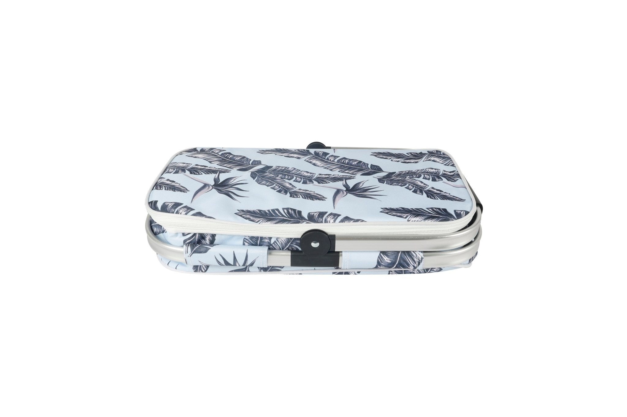Sorrento Insulated Market Cooler Bag, Aluminium Frame, Fully Zipped, Collapsible