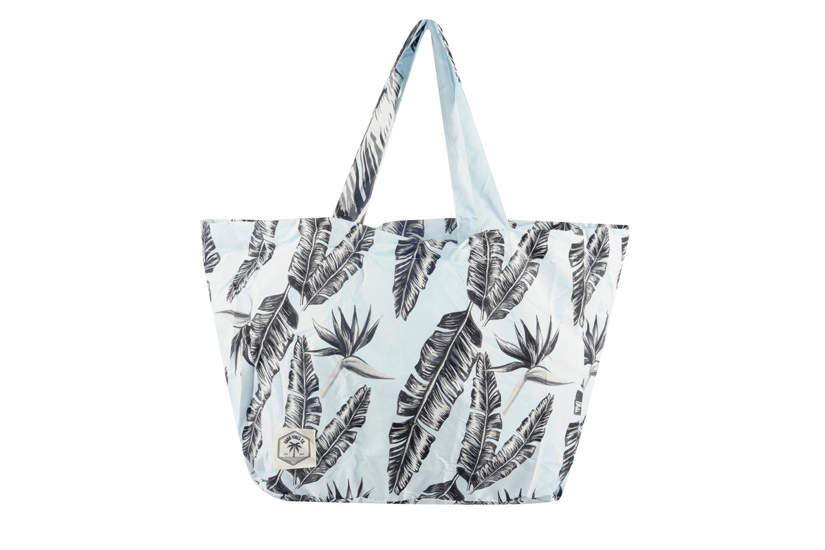 Sorrento Eco Folding Shopping Tote Bag, 2 Internal Pockets, Handles